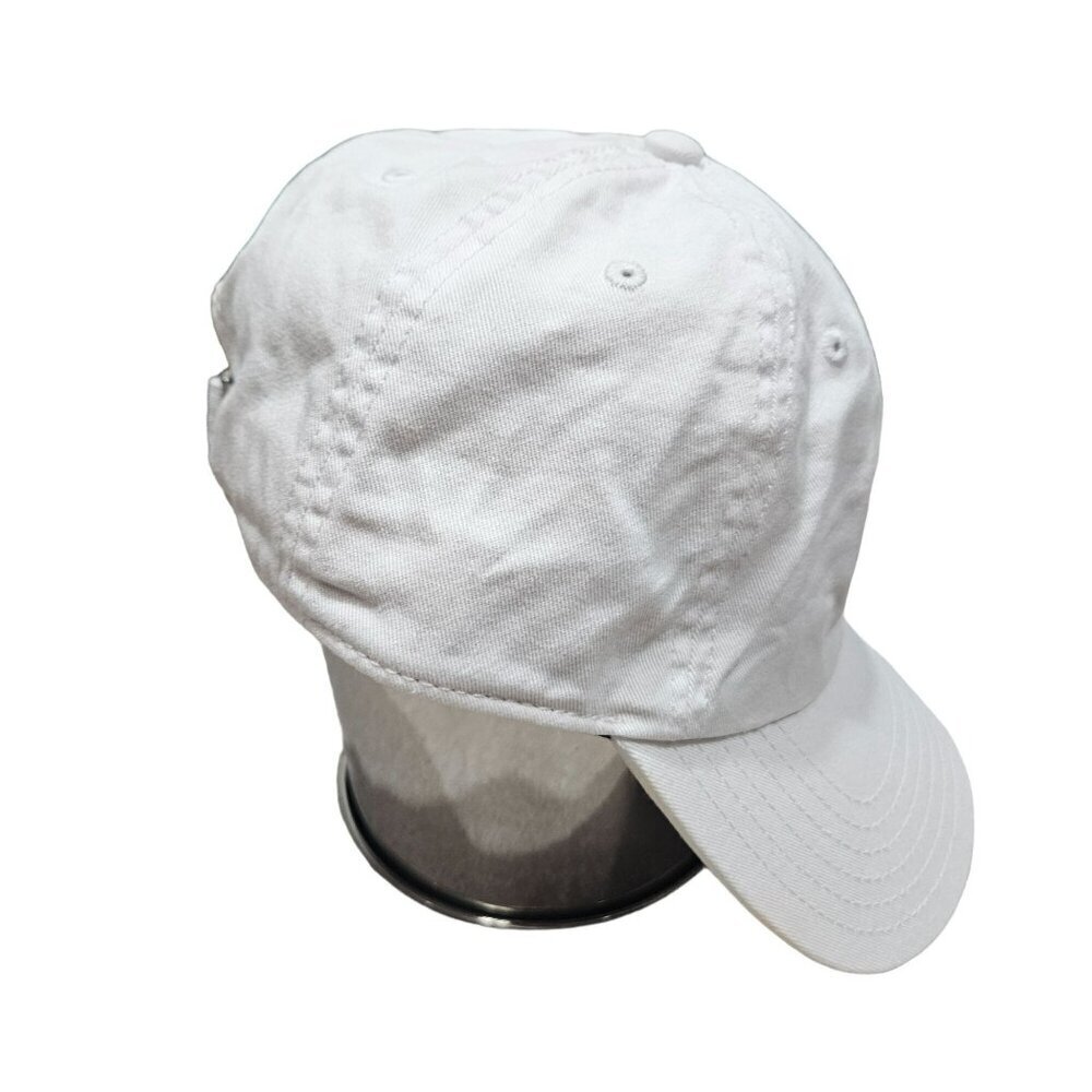 Buzz Aldrin NASA Logo White Baseball Cap Adjustable Strap Cotton Adult Space - Picture 4 of 6